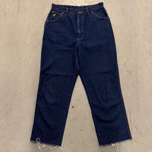 Vintage 1970’s Wrangler Dark Blue Denim Jeans